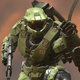 master chief holding an assault rifle and a brute shot and using a grappling hook against a red cloudy background in halo infinite release date